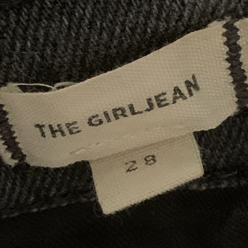 Madewell The Girljean Black Rip Knee Skinny Jeans 28 - Picture 9 of 11